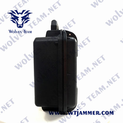 встряхиватель трутня Jammers WIFI 2.4G 5.8G GPS трутня Uav чемодана 25W анти-