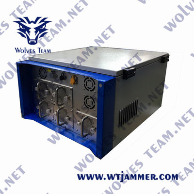 Военный Jammer трутня сигнала Jammers 600W RF трутня WIFI 5.8G GPS анти-