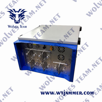 Военный Jammer трутня сигнала Jammers 600W RF трутня WIFI 5.8G GPS анти-