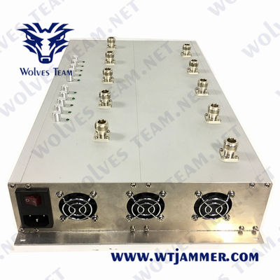 Jammer UHF VHF Jammer 50m Lojack мобильного телефона CDMA GSM 5G LTE
