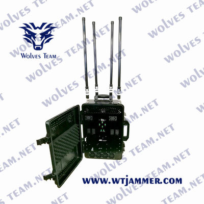 Jammer 900W UHF VHF пеликана IP65 UMTS WCDMA для военного обоза корабля VIP