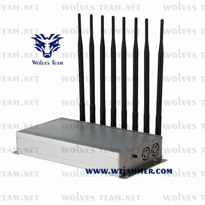 блокатор сигнала UHF VHF Lojack Jammer мобильного телефона 40W GSM LTE 5G