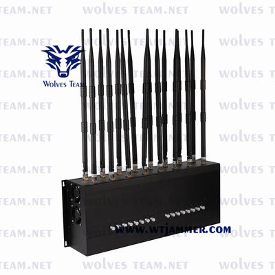 Антенны GPS Lojack RF Jammer 16 сигнала сотового телефона GSM CDMA 35W