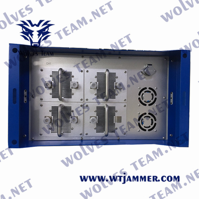 Jammer 600W трутня сигнала 2500m WIFI GPS GSM RF делает военное водостойким