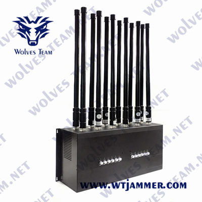 Рабочий стол антенн Jammer CDMA 24W 12 UHF VUH DCS GSM GPS WIFI