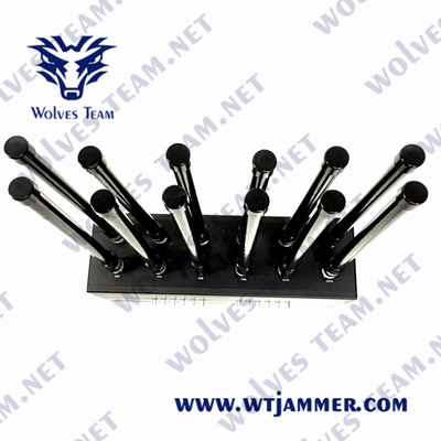 Рабочий стол антенн Jammer CDMA 24W 12 UHF VUH DCS GSM GPS WIFI