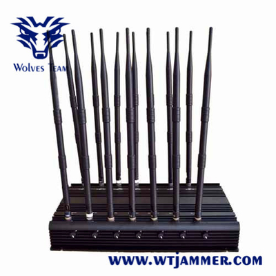 антенны 35W Jammer 14 сигнала мобильного телефона 315Mhz 433Mhz Lojack