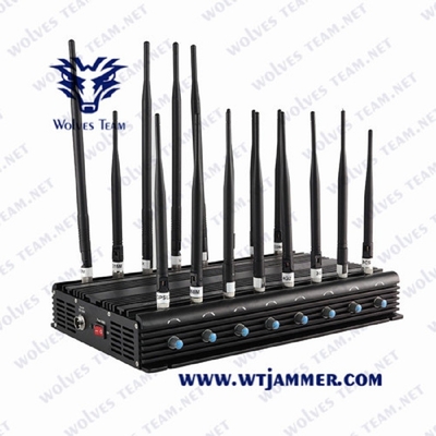 дистанционное управление Jammer AC100-240V 35W сотового телефона 3G 4G 5G GSM Lojack
