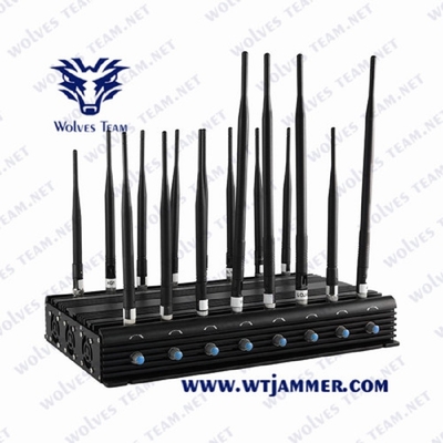 дистанционное управление Jammer AC100-240V 35W сотового телефона 3G 4G 5G GSM Lojack