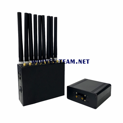18 Jammer диапазонов портативный 2G 3G 4G 5G весь Jammer до 30M GPS L1 L2 L5 Lojack WiFi GPS RF 315/433/868MHz