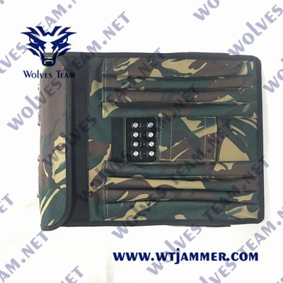 Jammer военное Manpack PLL трутня UAV в 1000 метров синтезировал