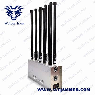 Купить 3200-3600 МГц Сотовый сигнальный джаммер GPS Lojack 3G 4G 5G VHF UHF 5G online manufacture