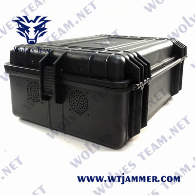 каналы сотового телефона 6 GPS Jammer сигнала 360W GSM WIFI 5.8G портативные