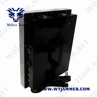 Диапазоны 15w Jammer 3 сигнала трутня GSM WIFI 2.4G GPS водоустойчивые