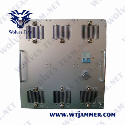 Jammer GSM CDMA 3G 4G WIFI 2.4G 5.8G AC220V 1000W военный GPS