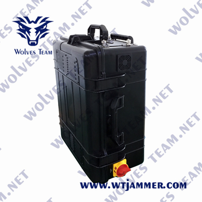 Jammer 240VAC GSM GPS WIFI 3G 4G 5G сигнала 1200 ватт на открытом воздухе военный