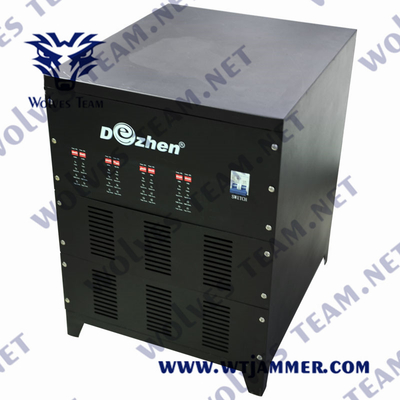 12 предохранение от 500m 240VAC VIP Jammer сигнала диапазонов 1200W военное