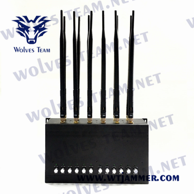 UHF 24W VHF диапазона Jammer 12 GSM CDMA 240VAC Lojack для сотового телефона