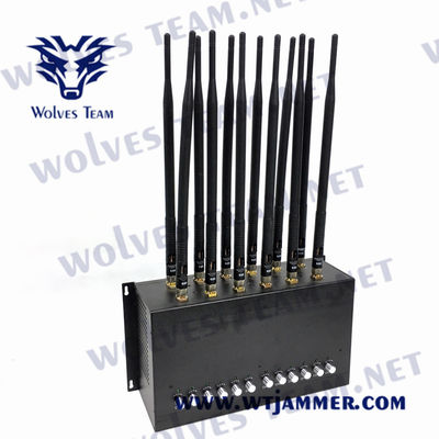 Купить GSM CDMA 240VAC Lojack Jammer 12 Band VHF UHF 24W Для мобильных телефонов online manufacture