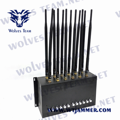 UHF 24W VHF диапазона Jammer 12 GSM CDMA 240VAC Lojack для сотового телефона