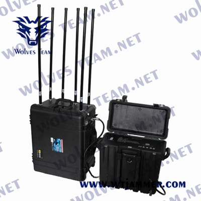 UHF GPS 4G 5G VHF Jammer WIFI бомбы 330W IED с системой обоза DDS