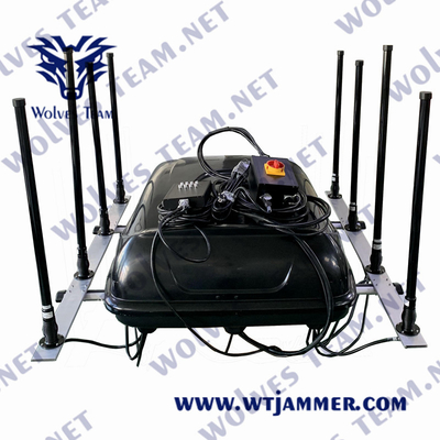 Автомобильная бомба Jammer 3G 4G 5G WIFI 1000W сигнала GSM CDMA беспроводная