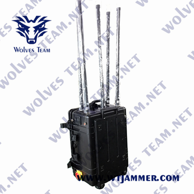 Jammer 3G 4G GPS WiFi сигнала бомбы DCS 300m PCS 8 каналов CDMA GSM