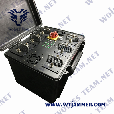 диапазоны военное 5G GSM CDMA DCS PCS 8 Jammer сигнала бомбы 300W