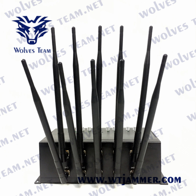 DCS 3G 4G 5G AC240V DC5V 12A Jammer CDMA GSM мобильного телефона 80W