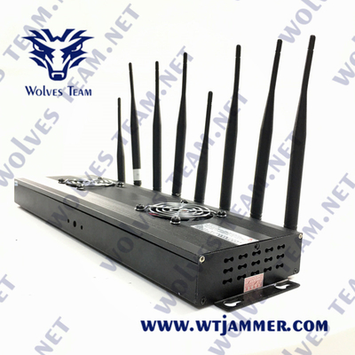 VHF 100 UHF блокатора сигнала CDMA GSM Lojack к 240VAC 40W