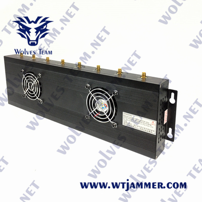 VHF 100 UHF блокатора сигнала CDMA GSM Lojack к 240VAC 40W
