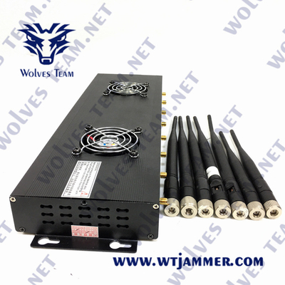 VHF 100 UHF блокатора сигнала CDMA GSM Lojack к 240VAC 40W