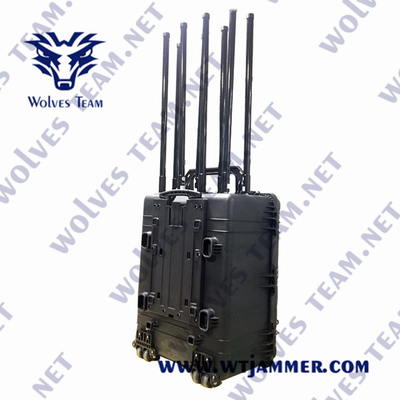 DCS PCS водоустойчивое 500W Jammer сигнала сотового телефона 20-3600Mhz