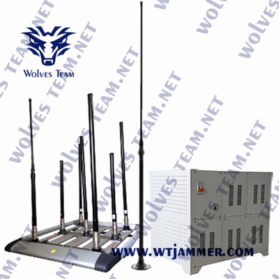 500 метров сплава портативного Jammer бомбы алюминиевого покрывая 2G 3G 4G 5G 500W