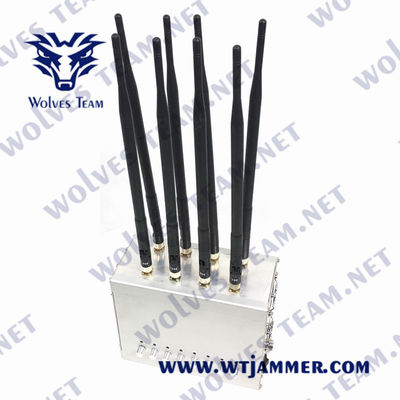 Купить VHF 2G 3G 4G 5G 80W 240VAC UHF Jammer сигнала CDMA GSM Lojack online manufacture