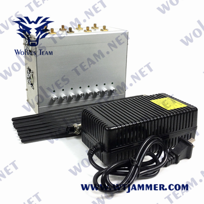 VHF 2G 3G 4G 5G 80W 240VAC UHF Jammer сигнала CDMA GSM Lojack