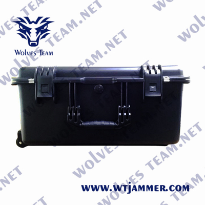 Диапазоны 1200W UHF 3G 4G 5G 12 VHF GPS Jammer сигнала GSM WIFI портативные