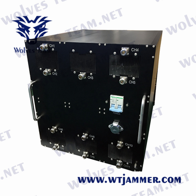 Автомобильная бомба IED Jammer 1000W 3G 4G 5G сигнала CDMA GSM беспроводная военная