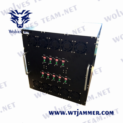 Автомобильная бомба IED Jammer 1000W 3G 4G 5G сигнала CDMA GSM беспроводная военная