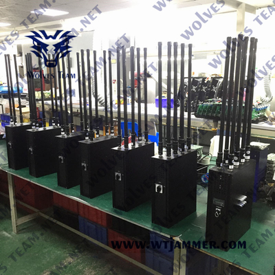 Облегченный мобильный телефон GSM 3G 4G 5G CDMA TDMA Jammer сигнала рюкзака