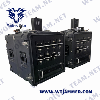 управление переключателя Jammer 24V CDMA сигнала бомбы 500W GSM вручную для EOD