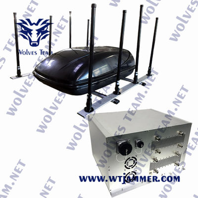 Купить GSM PCS Сигнальный джаммер для транспортных средств 3G 4G 5G WIFI GPS VHF UHF 500W CDMA online manufacture