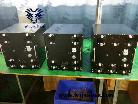 UHF 500W CDMA VHF Jammer 3G 4G 5G WIFI GPS сигнала корабля GSM PCS