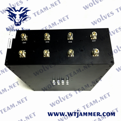 Облегченный UMTS GSM 3G 4G 5G CDMA TDMA Jammer сигнала рюкзака 230VAC