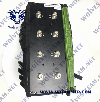 Военный Jammer GSM сигнала рюкзака EOD Jammer Manpack RF 80 ватт