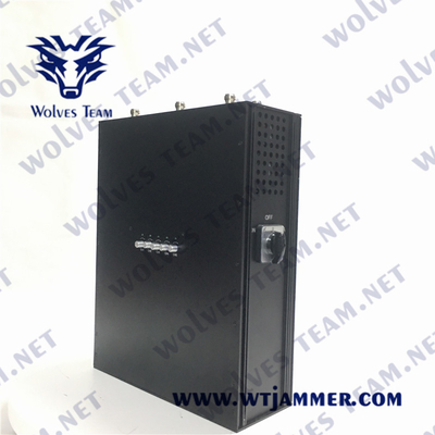 военный DCS 3G 4G 5G 5dBi GSM PCS Jammer сигнала рюкзака 220W