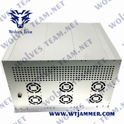 Диапазоны 5dBi Jammer CDMA GSM 3G 4G 5G GPS 8 бомбы AC240V IED
