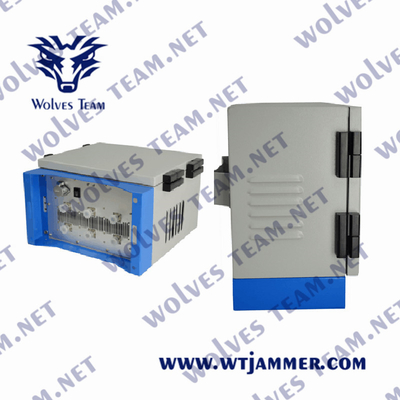 DCS GSM 3G 4G 5G Jammer сотового телефона 500m всенаправленный 300 ватт