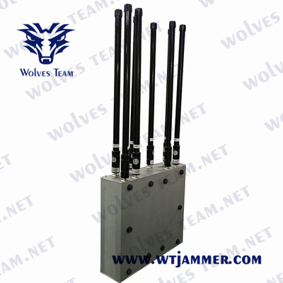 DCS 3G 4G 5G 240VAC 100m Lojack Jammer мобильного телефона CDMA GSM