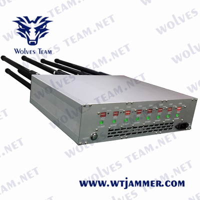 DCS 3G 4G 5G 240VAC 100m Lojack Jammer мобильного телефона CDMA GSM